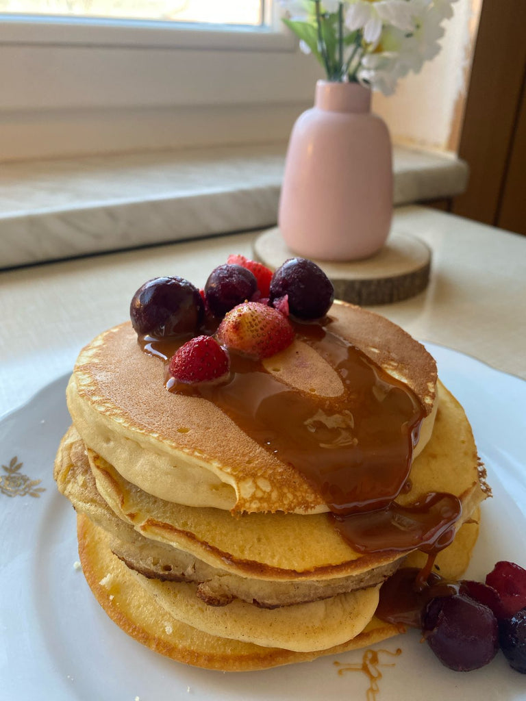 AMERICAN STYLE HOTCAKES WITH CAJETA 🥞