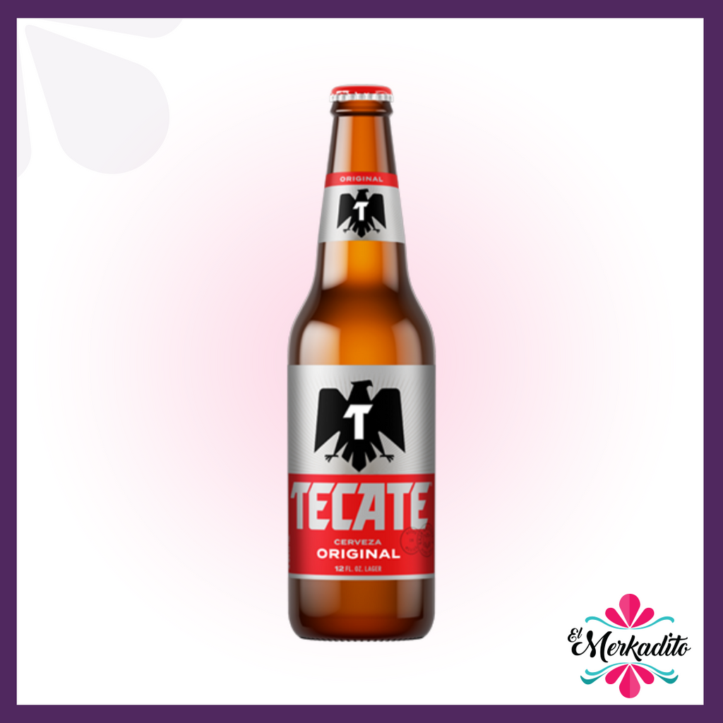 MEXICAN BEER TECATE GLASS - 325 ML